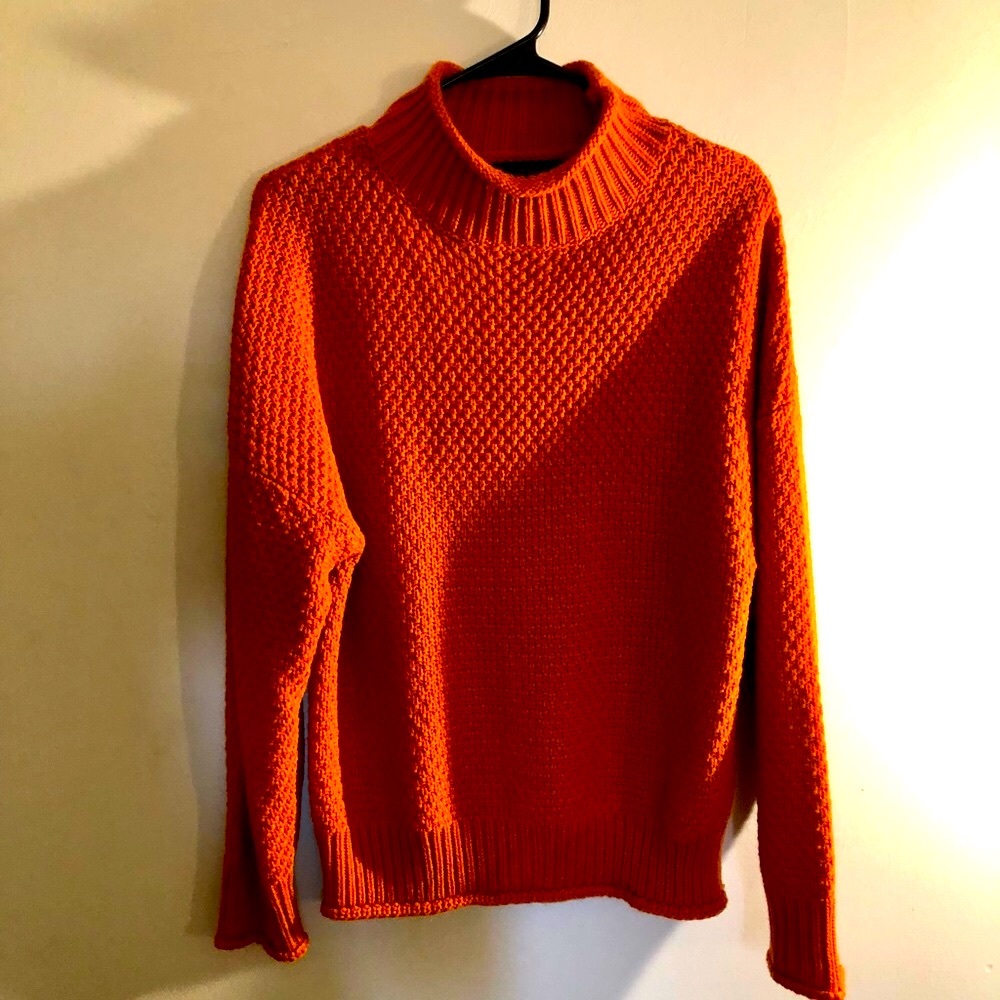 Size Medium Orange Sweater